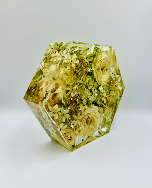 Kis méretű hexagon emlékőrző (16x14x5cm) RENDELÉSRE