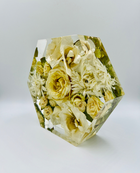 Kis méretű hexagon emlékőrző (16x14x5cm) RENDELÉSRE