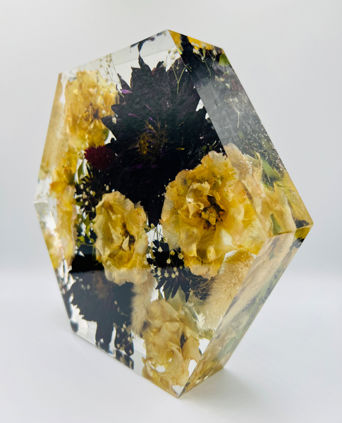 Közepes méretű hexagon emlékőrző (20.5x18x5cm) RENDELÉSRE