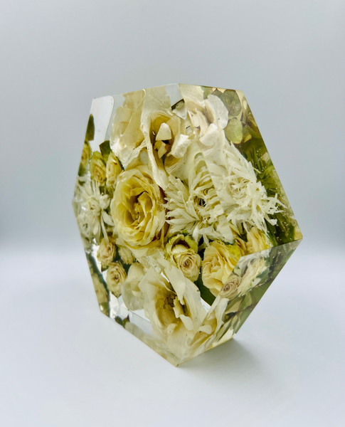Kis méretű hexagon emlékőrző (16x14x5cm) RENDELÉSRE