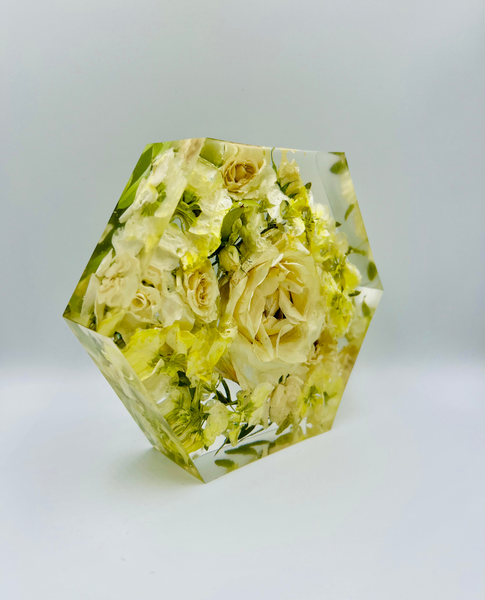 Kis méretű hexagon emlékőrző (16x14x5cm) RENDELÉSRE