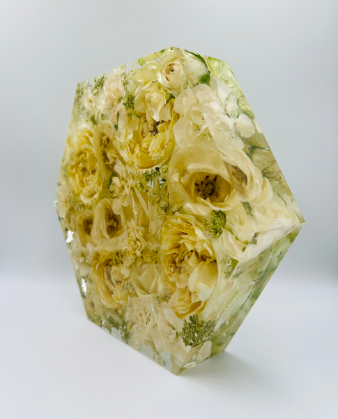 Közepes méretű hexagon emlékőrző (20.5x18x5cm) RENDELÉSRE