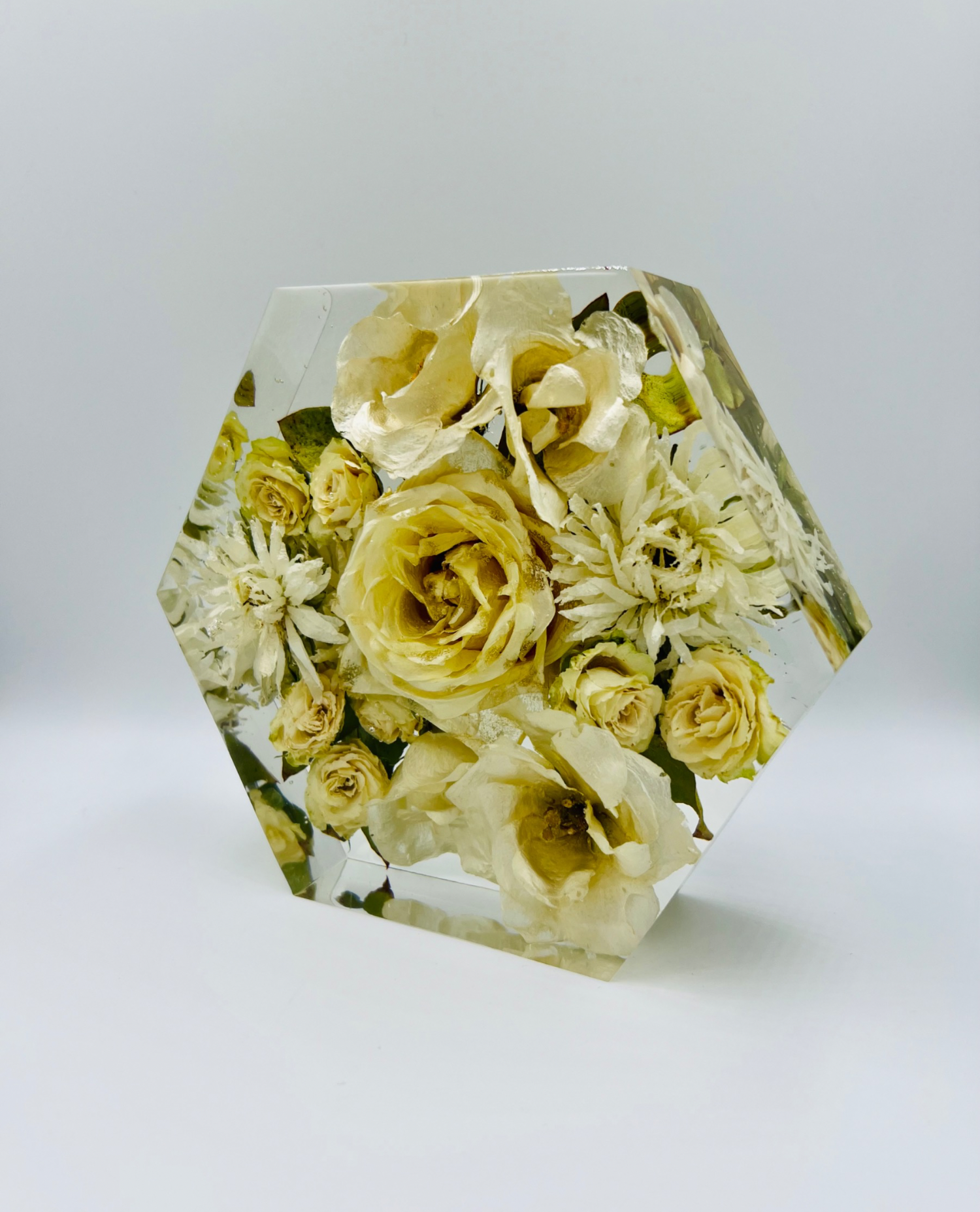 Kis méretű hexagon emlékőrző (16x14x5cm) RENDELÉSRE