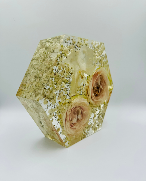 Kis méretű hexagon emlékőrző (16x14x5cm) RENDELÉSRE