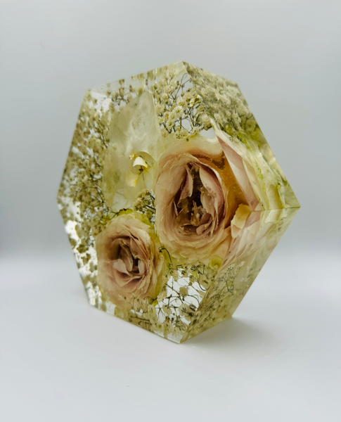 Kis méretű hexagon emlékőrző (16x14x5cm) RENDELÉSRE
