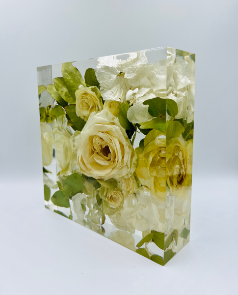 Négyzet alakú emlékőrző (15x15x5cm) RENDELÉSRE