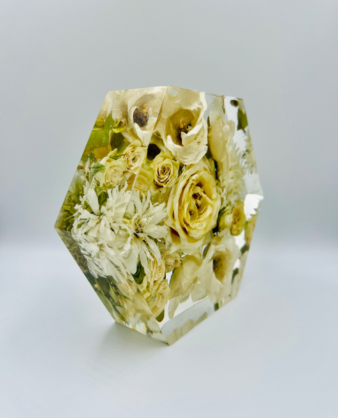 Kis méretű hexagon emlékőrző (16x14x5cm) RENDELÉSRE