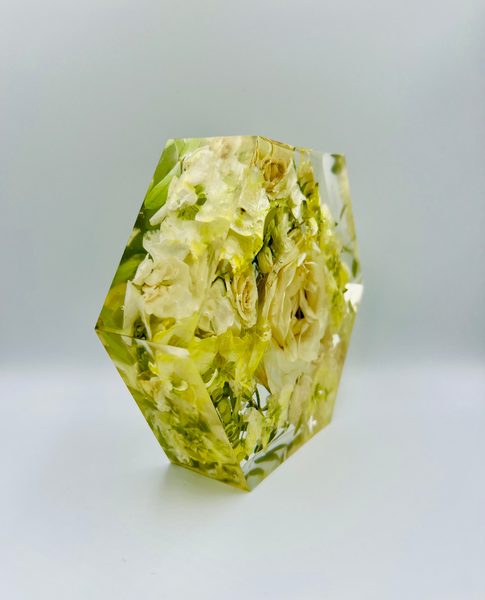 Kis méretű hexagon emlékőrző (16x14x5cm) RENDELÉSRE