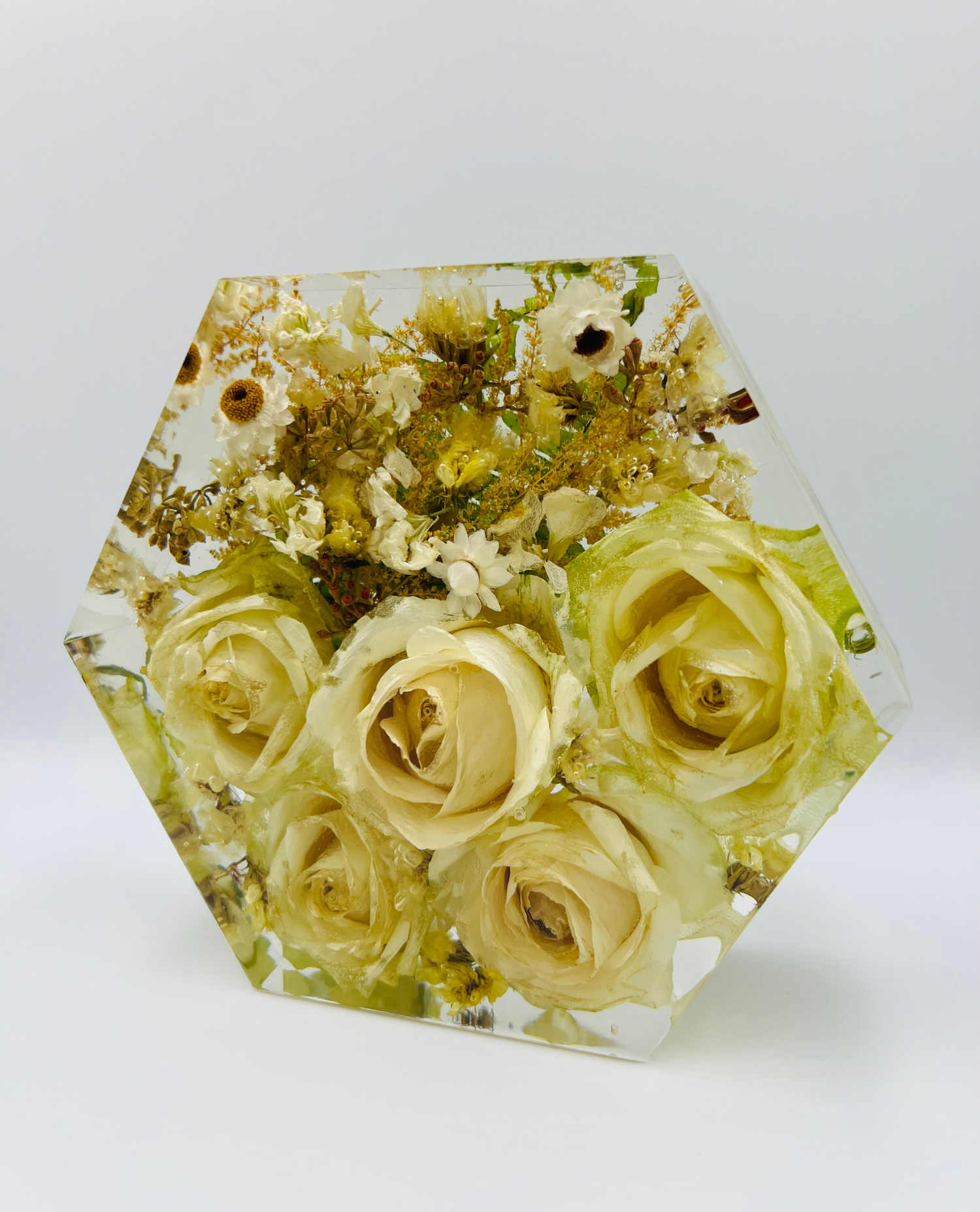Kis méretű hexagon emlékőrző (16x14x5cm) RENDELÉSRE