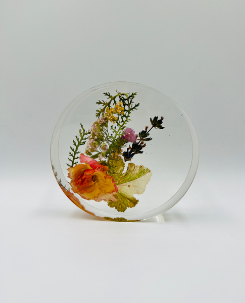 Kerek poháralátét emlékőrző (9x2cm) RENDELÉSRE