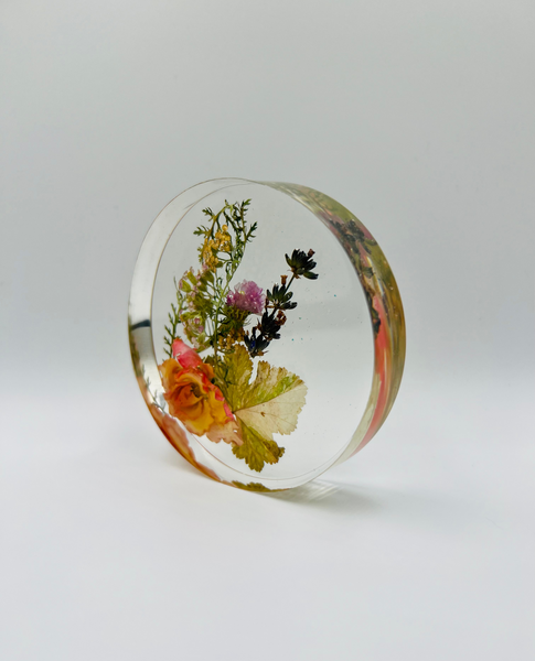 Kerek poháralátét emlékőrző (9x2cm) RENDELÉSRE