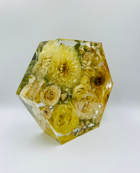 Kis méretű hexagon emlékőrző (16x14x5cm) RENDELÉSRE