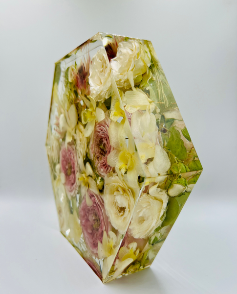 Közepes méretű hexagon emlékőrző (20.5x18x5cm) RENDELÉSRE