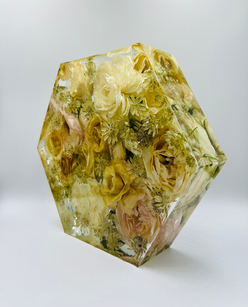 Közepes méretű hexagon emlékőrző (20.5x18x5cm) RENDELÉSRE