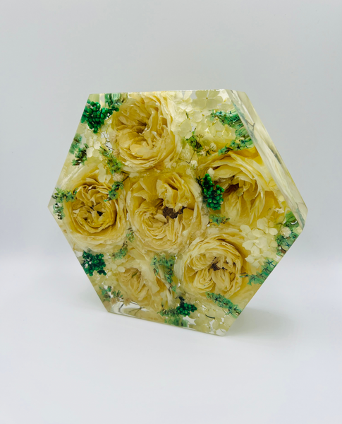 Kis méretű hexagon emlékőrző (16x14x5cm) RENDELÉSRE