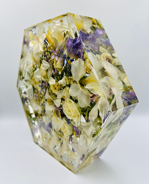 Közepes méretű hexagon emlékőrző (20.5x18x5cm) RENDELÉSRE