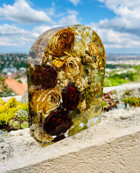 Boltív alakú emlékőrző (20x15x5cm) RENDELÉSRE