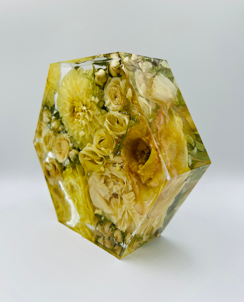 Kis méretű hexagon emlékőrző (16x14x5cm) RENDELÉSRE