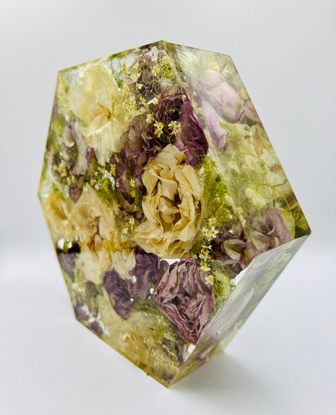 Közepes méretű hexagon emlékőrző (20.5x18x5cm) RENDELÉSRE