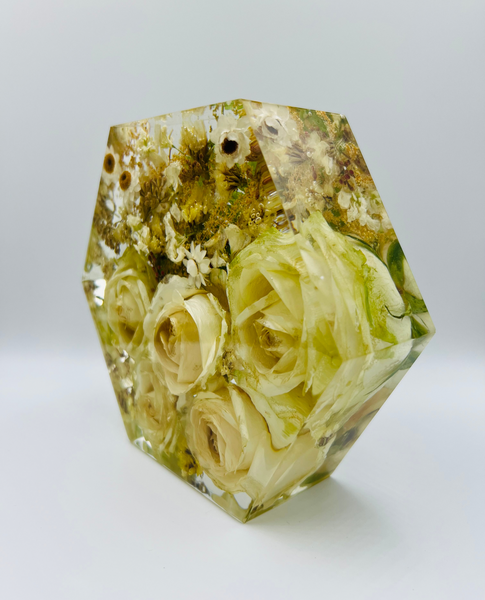 Kis méretű hexagon emlékőrző (16x14x5cm) RENDELÉSRE