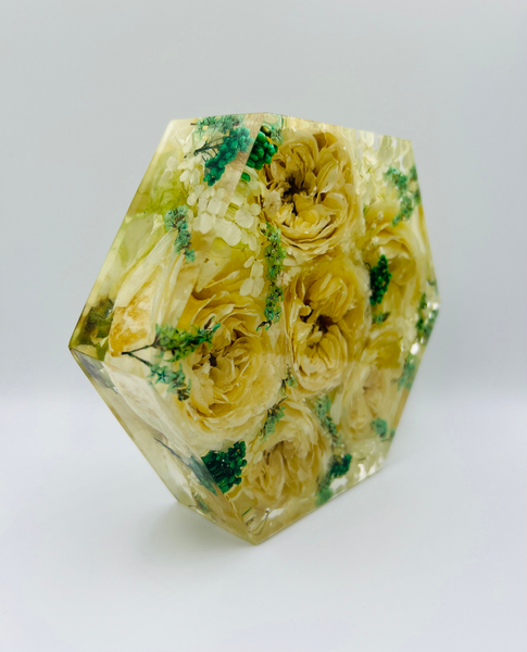 Kis méretű hexagon emlékőrző (16x14x5cm) RENDELÉSRE