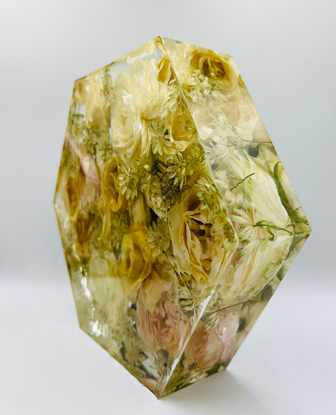 Közepes méretű hexagon emlékőrző (20.5x18x5cm) RENDELÉSRE