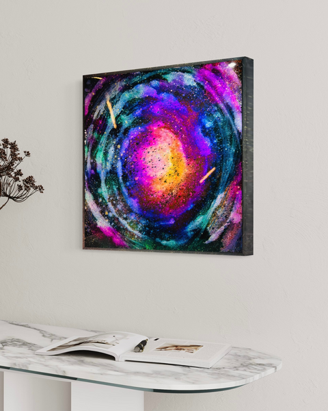 Galaxy No.4 30x30cm