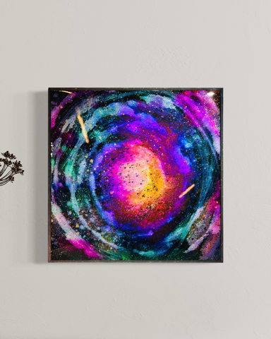 Galaxy No.4 30x30cm