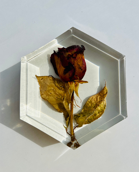 Kis méretű hexagon emlékőrző (16x14x5cm) RENDELÉSRE