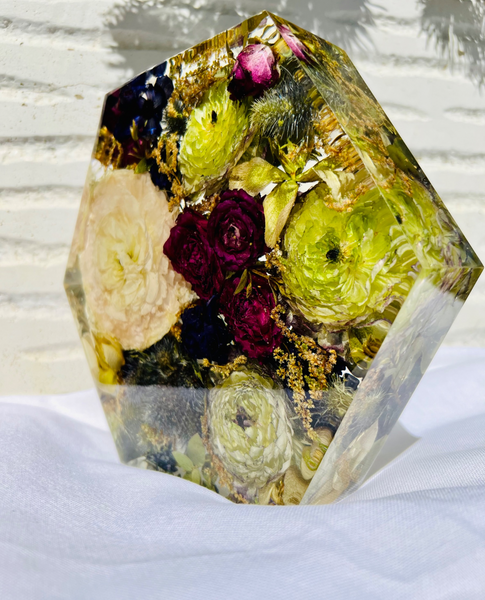 Közepes méretű hexagon emlékőrző (20.5x18x5cm) RENDELÉSRE