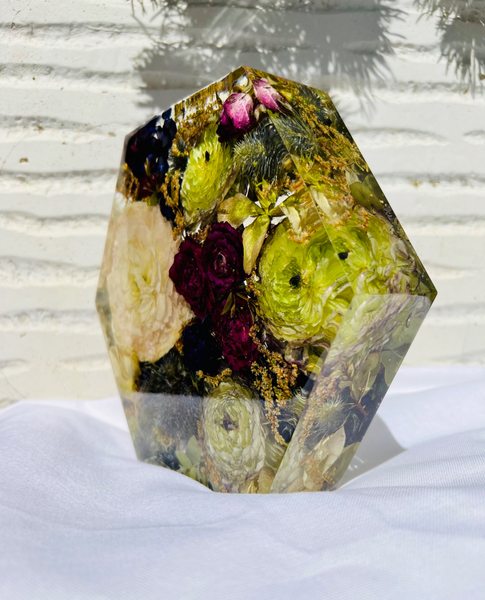 Közepes méretű hexagon emlékőrző (20.5x18x5cm) RENDELÉSRE