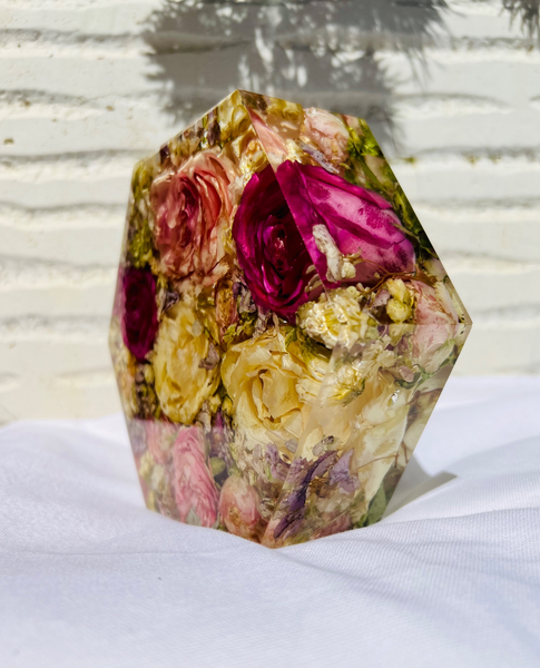 Kis méretű hexagon emlékőrző (16x14x5cm) RENDELÉSRE